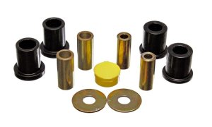 Ford Escort ZX2 Control Arm Bushing Set - Front - Energy Suspension - Hyper-Flex Performance Polyurethane - Black - `97-`01